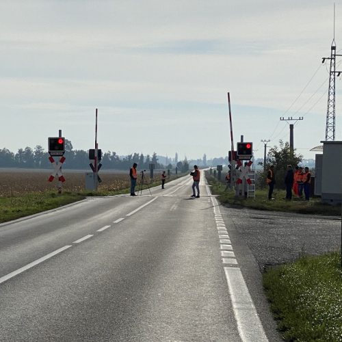 PZZ RLC23 V žkm 54,754 V NŽST Tekovský Hrádok, TÚ Levice – Tekovské Lužany